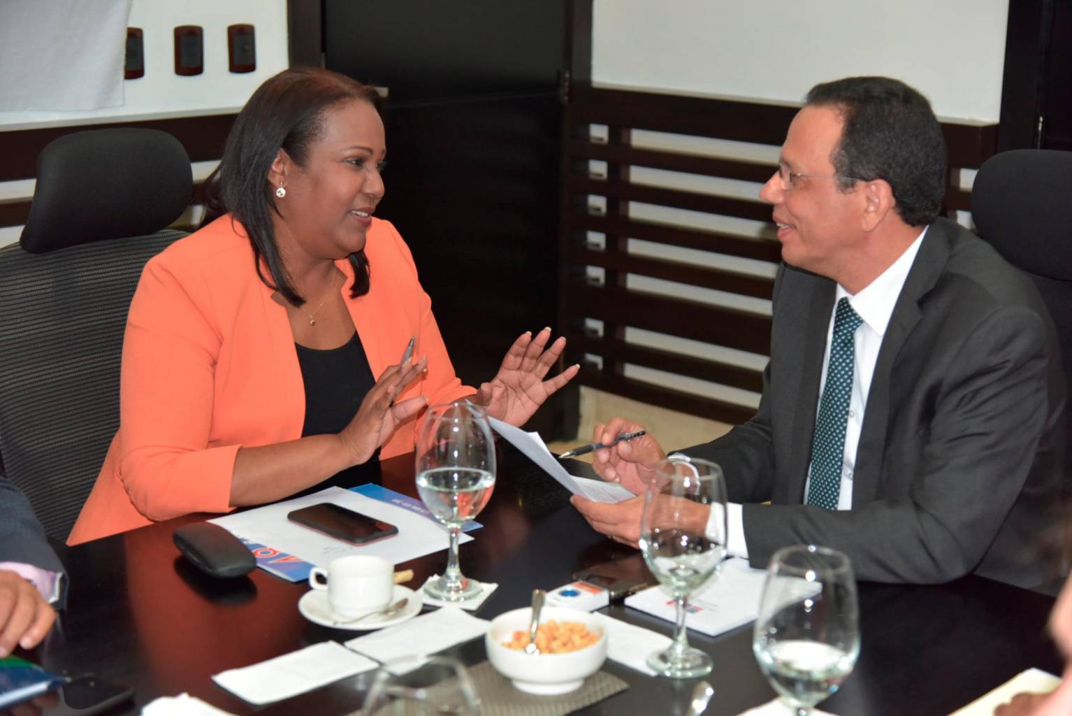Ministro Peña Mirabal felicita a la ADP por su 50 aniversario