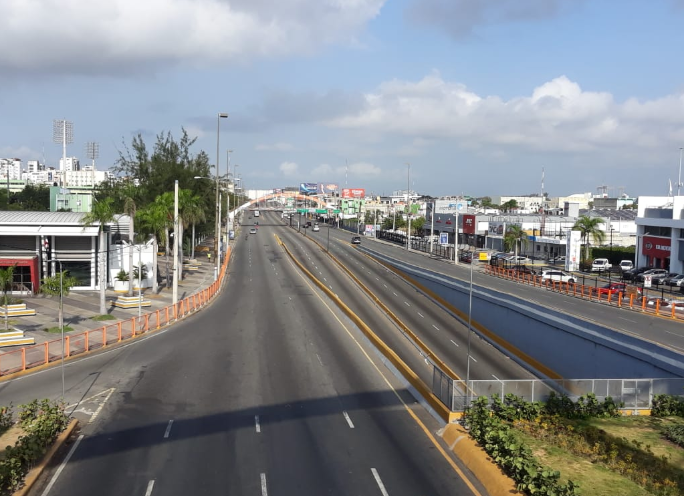Video | Ciudad de Santo Domingo luce tranquila y con poco tránsito este Viernes Santo