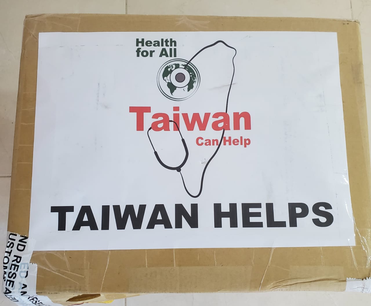 Taiwán expresa solidaridad con los dominicanos con donación de mascarillas