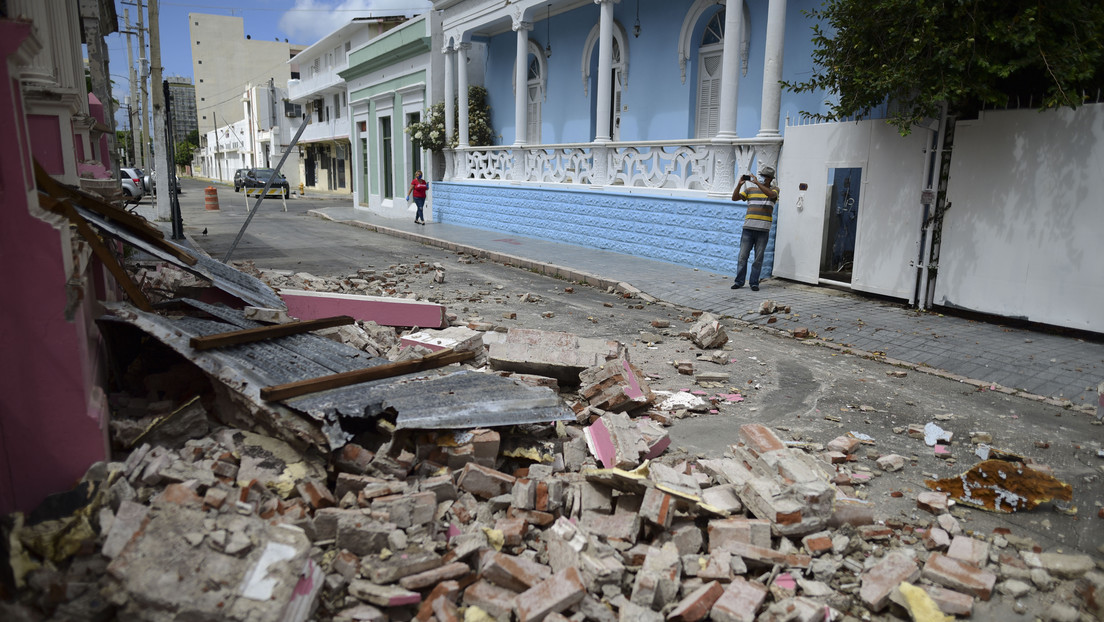 FOTOS: Sismo de magnitud 5,4 sacude el sur de Puerto Rico y provoca daños y cortes de electricidad