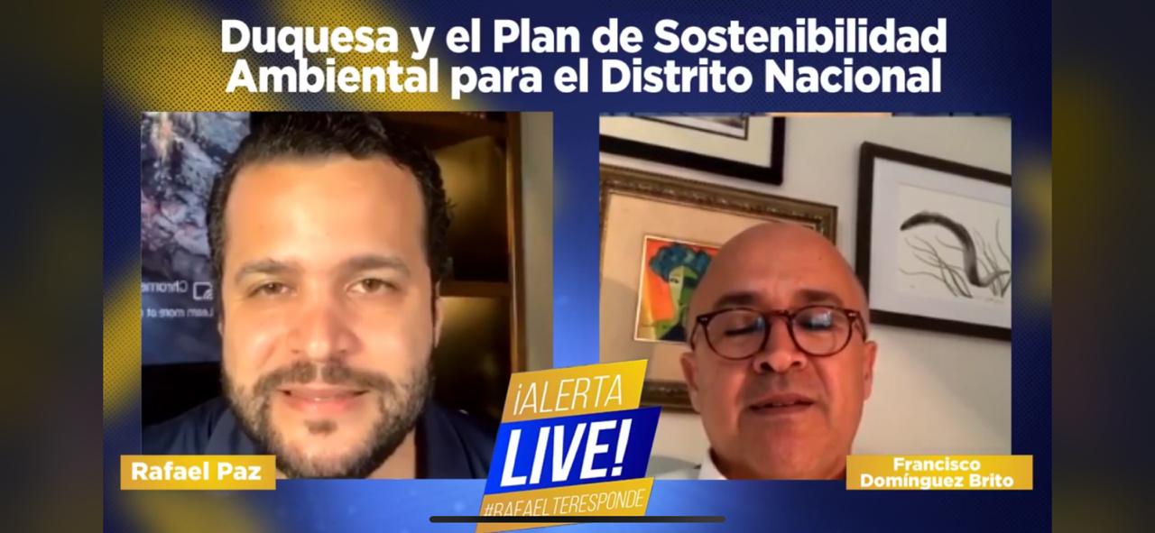 Domínguez Brito expresa respaldo a Rafael Paz, candidato a senador del Distrito