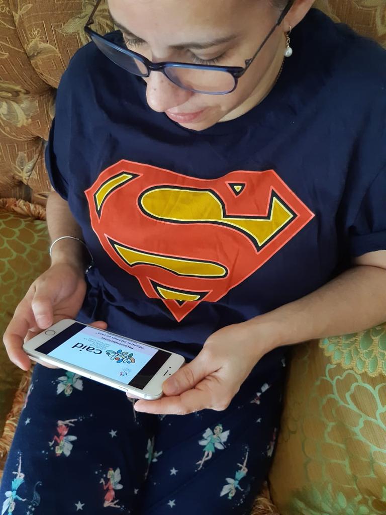 Niños y niñas del CAID se benefician con atención a distancia a través de Telegram