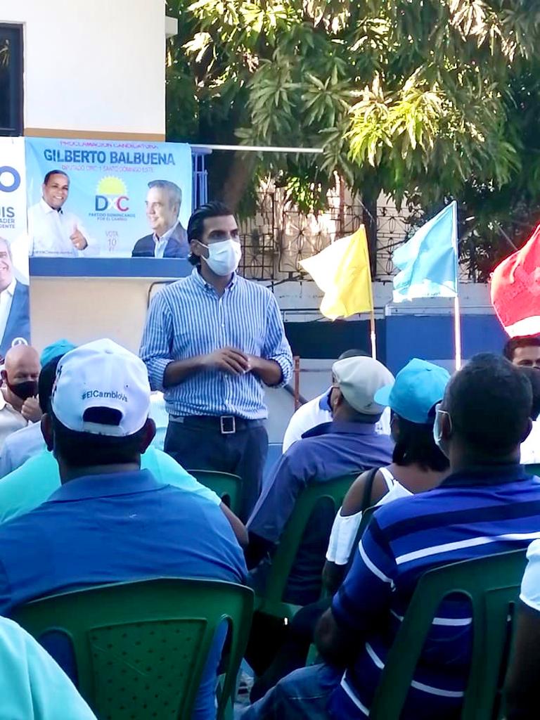 Dominicanos por el Cambio proclama a Juan José Rojas del PRM como su candidato en SDE