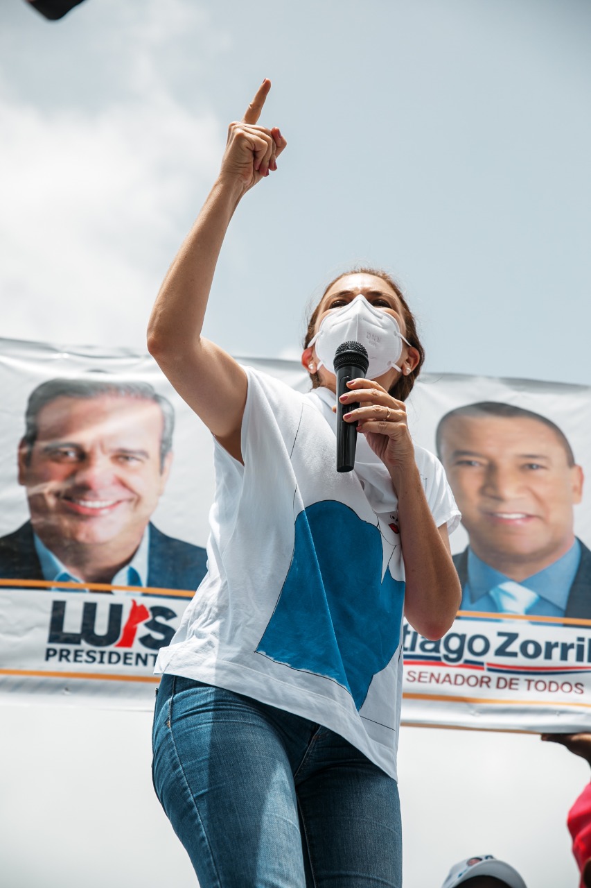 Carolina Mejía llama a población a votar el 5 de Julio por Luis Abinader y el PRM