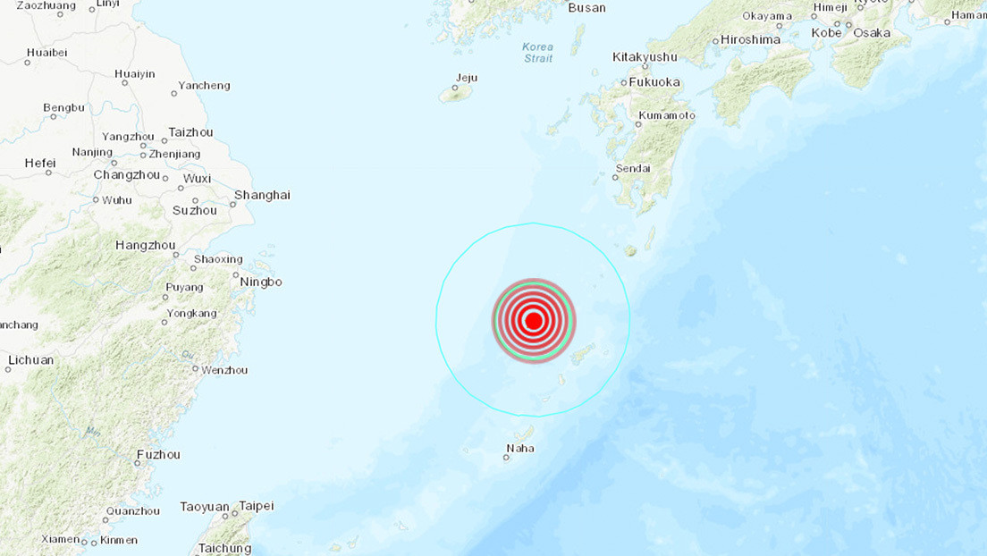 Japón: Se registra un potente sismo de magnitud 6,7 cerca de las islas Ryukyu