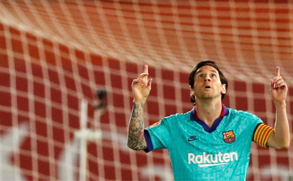Nuevo récord de Messi: marca 20 goles en 12 temporadas consecutivas