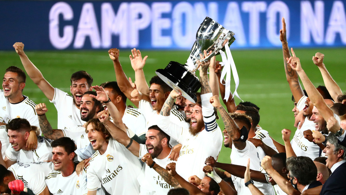 Video | El Real Madrid consigue su 34.º título de liga tras derrotar al Villareal