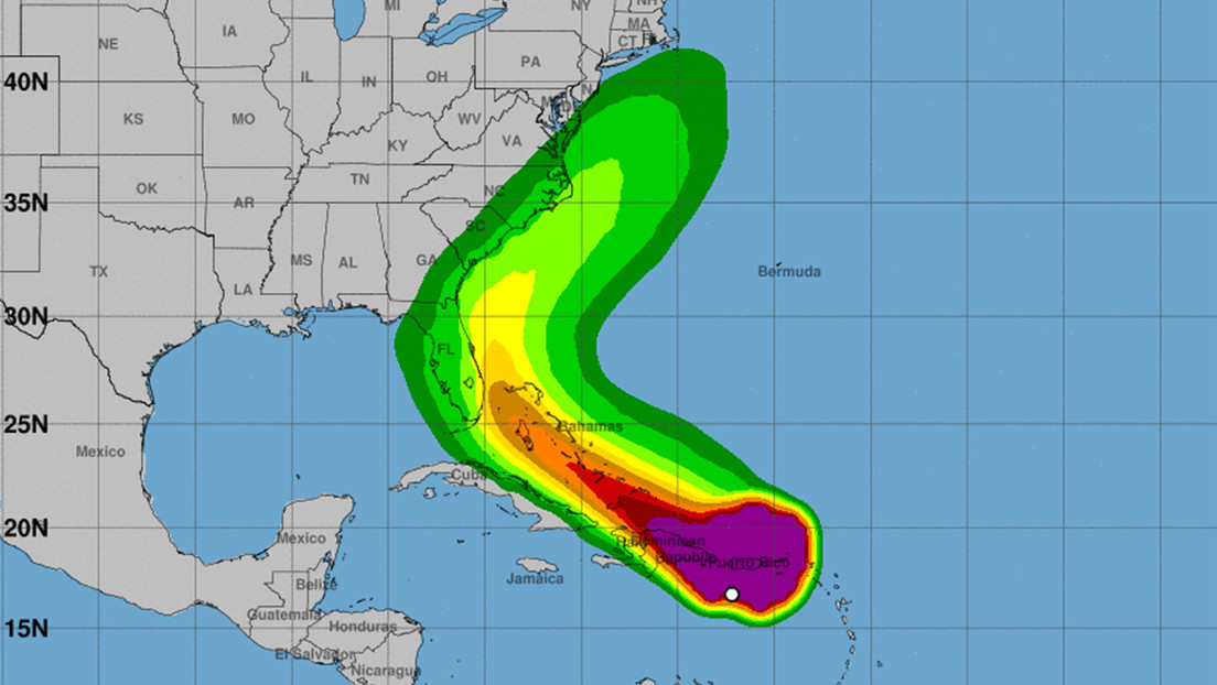 Tormenta tropical Isaías se dirige hacia Puerto Rico y República Dominicana con vientos sostenidos de 80 km/h