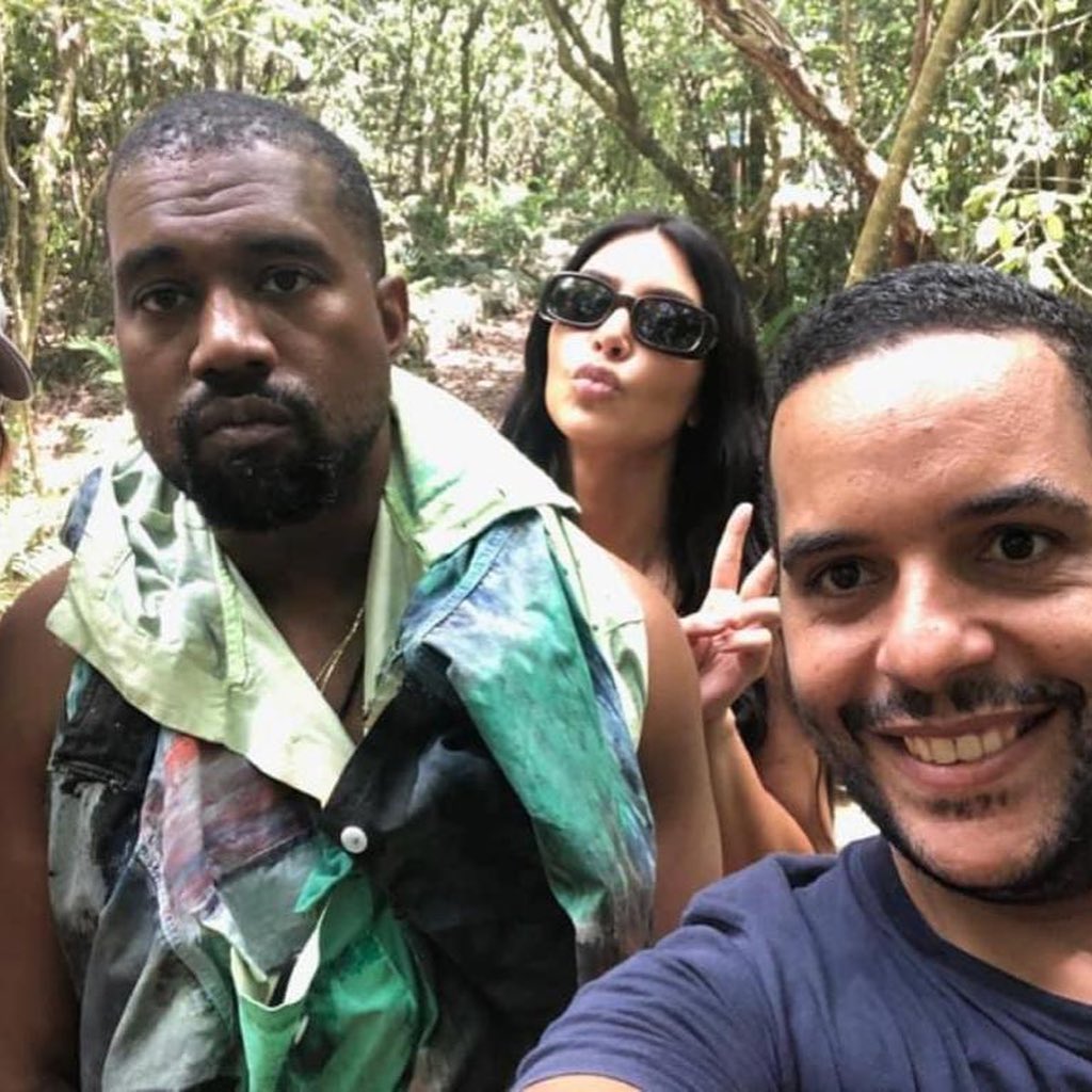Kanye West y Kim se encuentran en RD