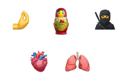 Los 117 nuevos emojis que llegarán a los smartphones este año