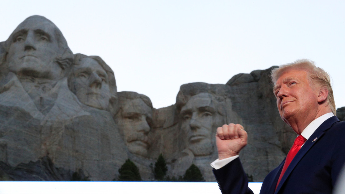 Un reporte confirma que Trump realmente quería agregar su rostro al Monte Rushmore