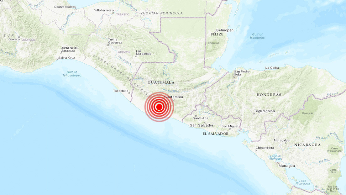 Se registra un fuerte sismo en Guatemala que se sintió en El Salvador y en México