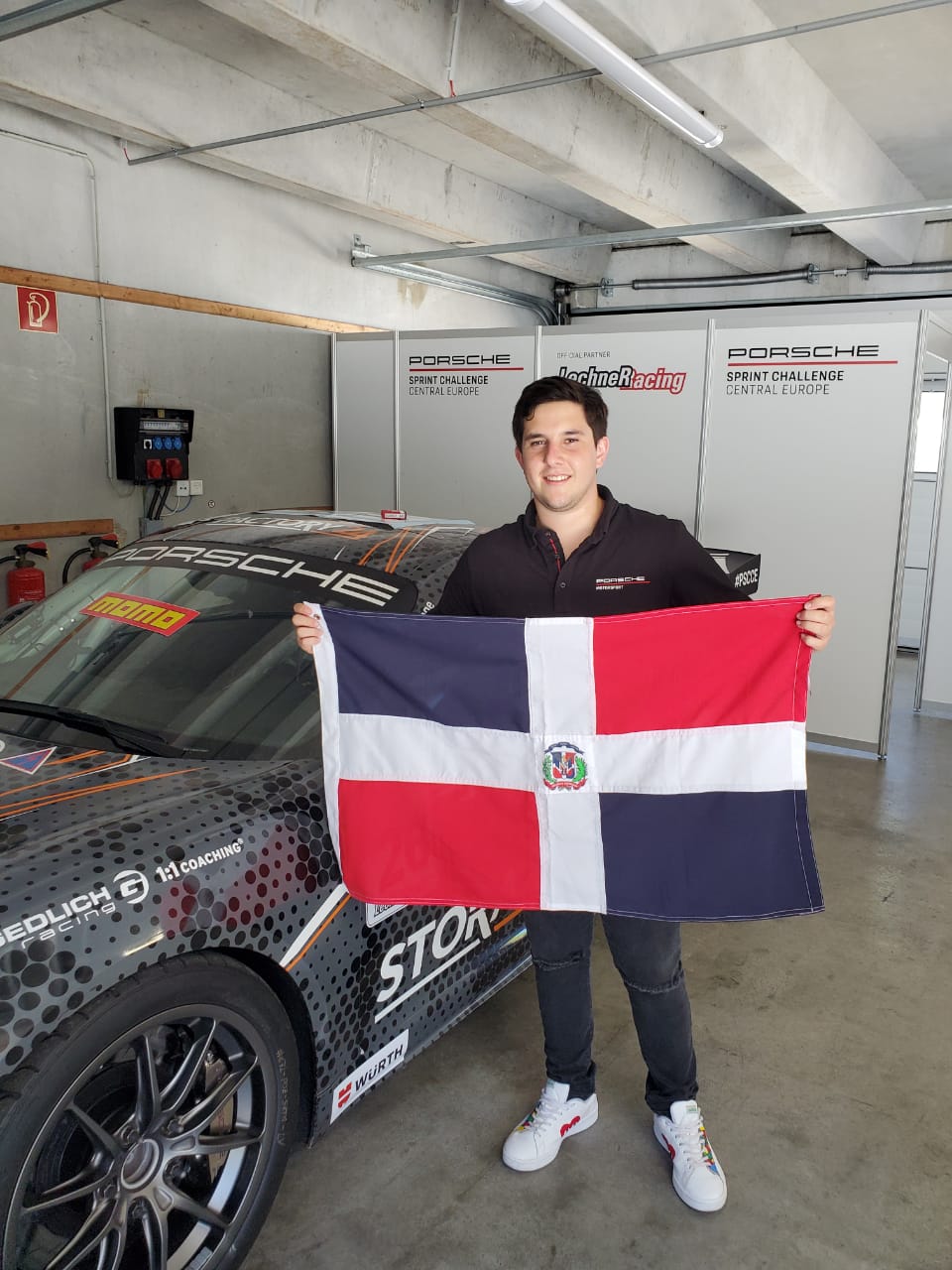 Piloto dominicano Jimmy Llibre representará al país en Campeonato Porsche Central Europe