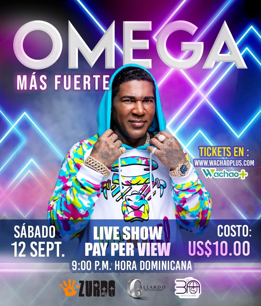 Omega llega “más fuerte que nunca” a su primer concierto virtual
