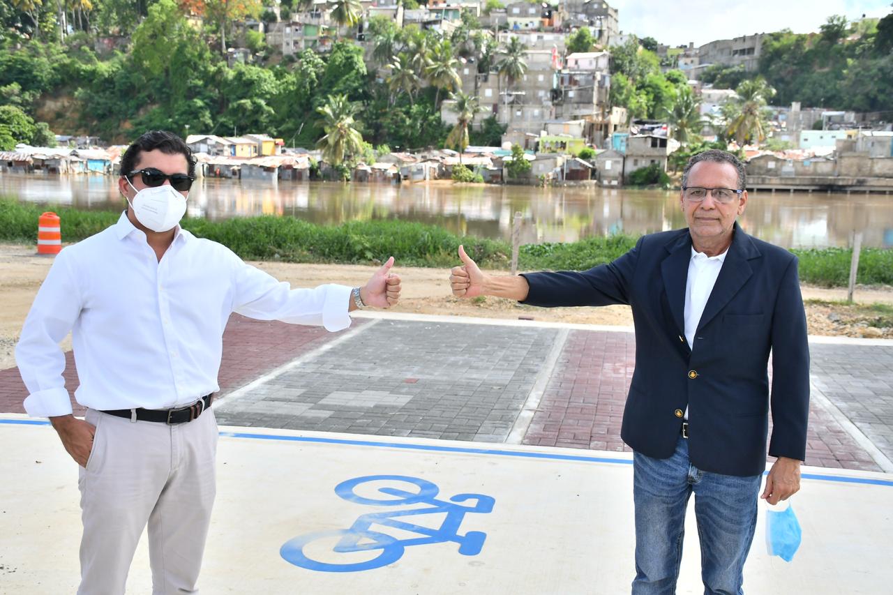 Nelson Camilo y Héctor Pérez recorren La Ciénaga para dar continuidad a Nuevo Domingo Savio