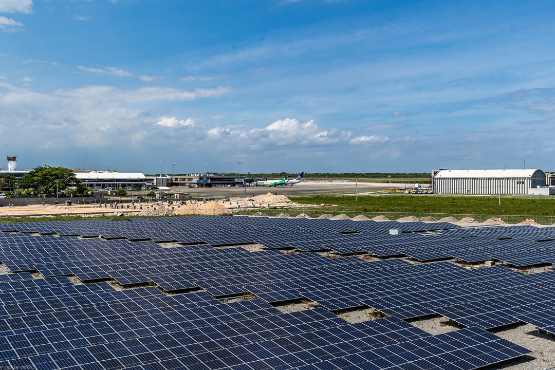 AERODOM amplía su parque de energía solar en el Aeropuerto Int. Las Américas, JFPG