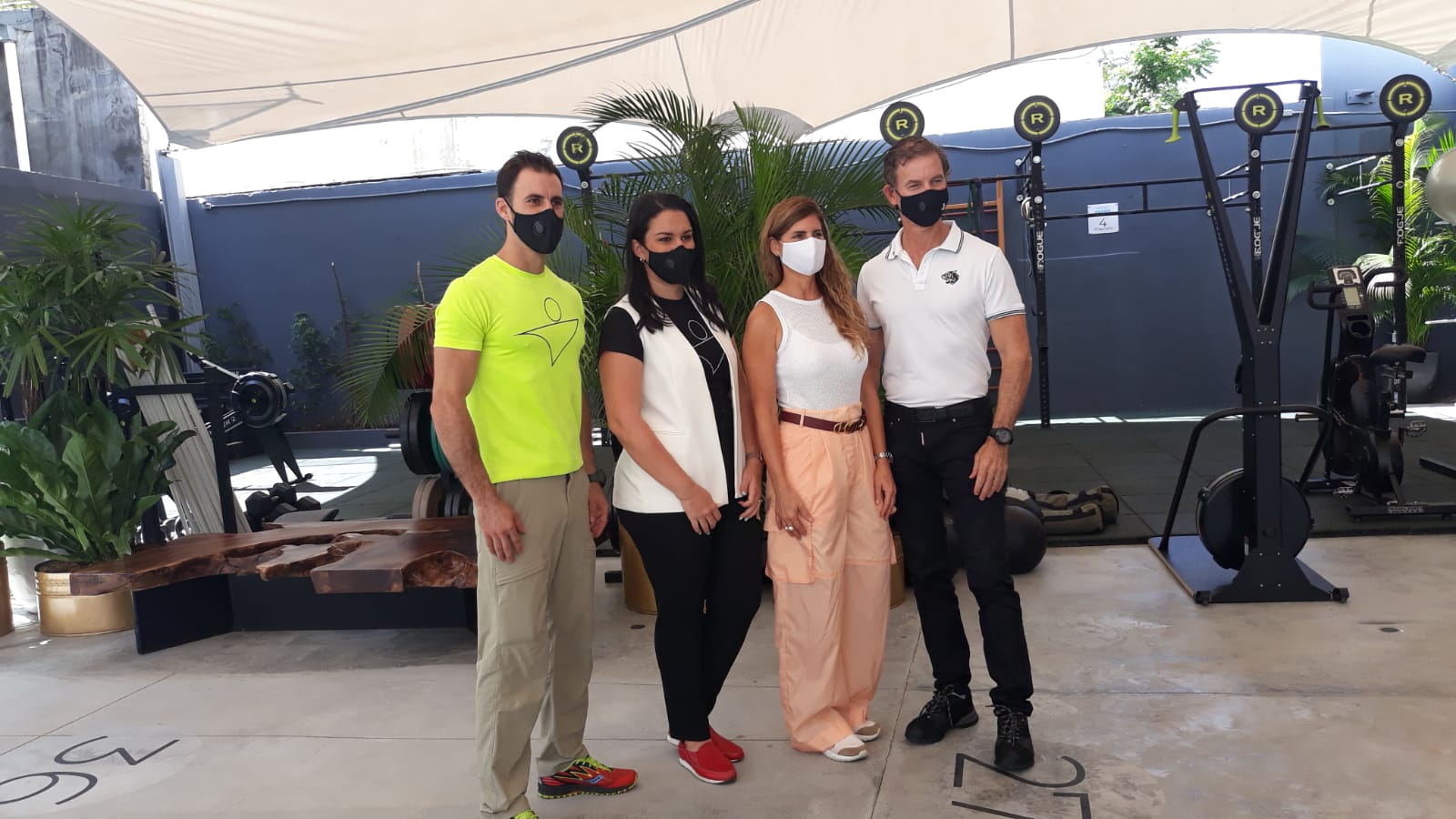 Video | Club Body Shop inaugura espacios al aire libre para el entrenamiento seguro