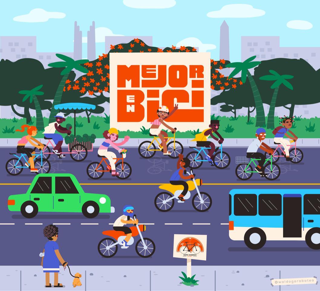 "Mejor en Bici" promueve el uso de las recientes rutas de ciclovía en GSD
