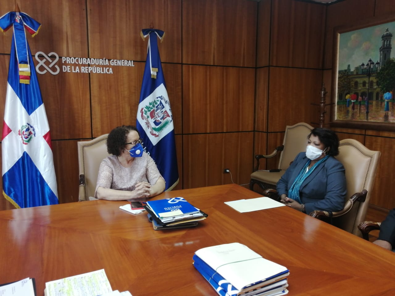 Procuradora Miriam Germán recibe comisión del  Colegio Dominicano de Periodistas