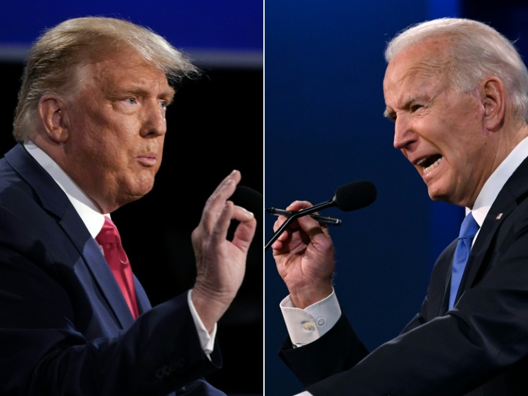 Trump y Biden, en debate final sin golpes desestabilizadores a 12 días de la elección