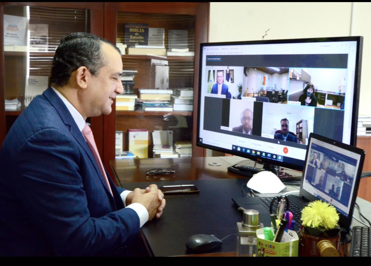 Presidente TSE se reune de manera virtual con embajadora de EEUU