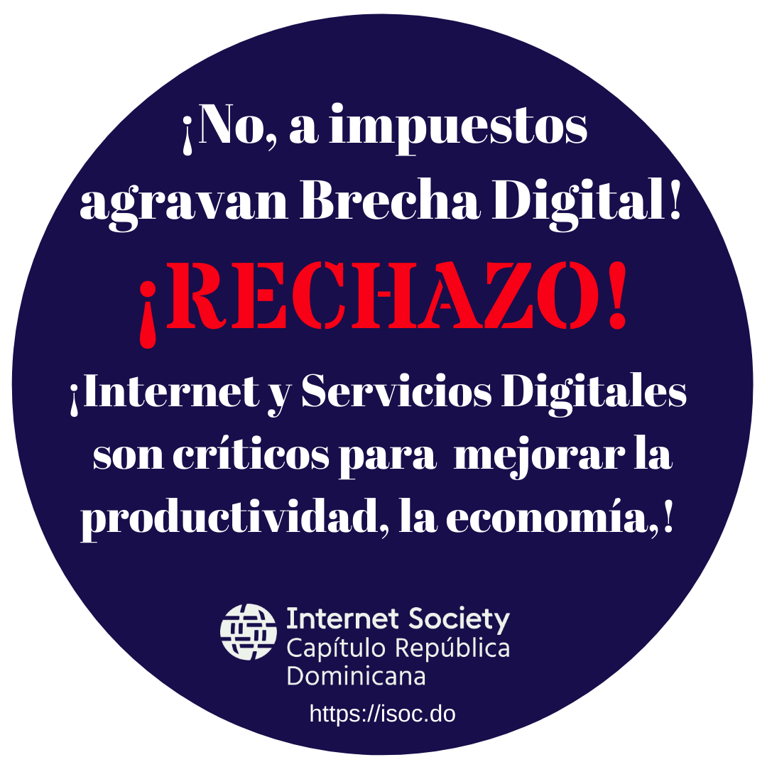 Sociedad de Internet rechaza impuestos gravando servicios digitales