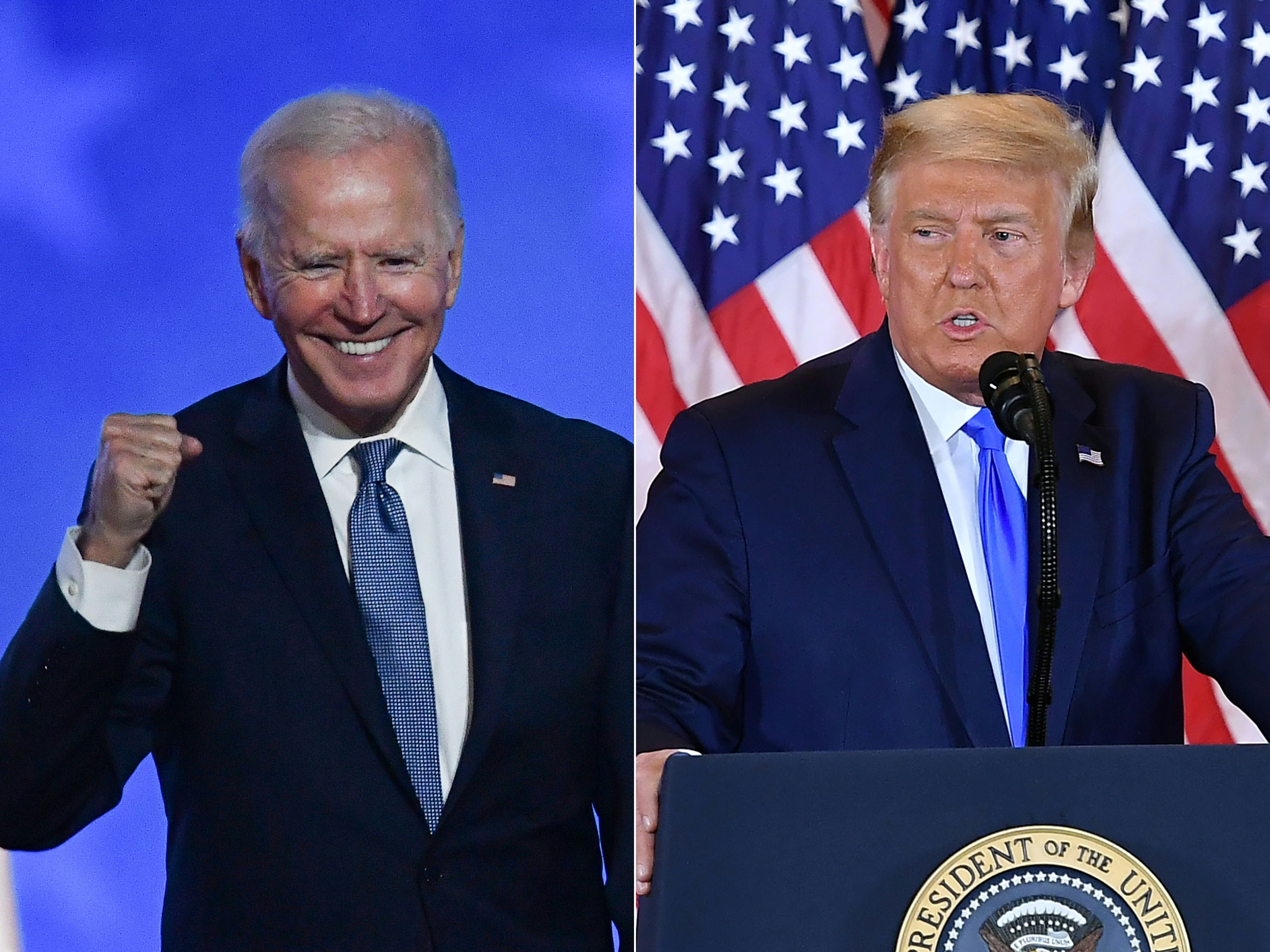 Biden se acerca a la Casa Blanca, pero el conteo sigue y Trump denuncia fraude