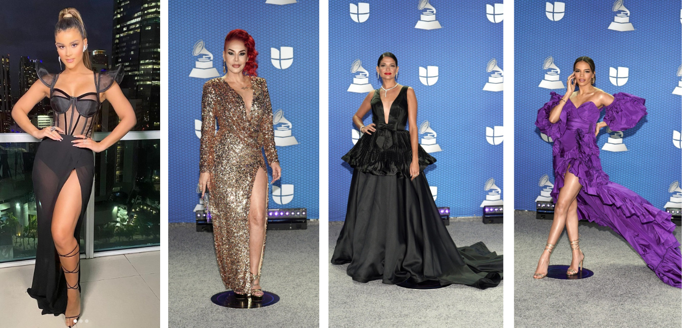 Las mejores vestidas de los premios Latin Grammy 2020