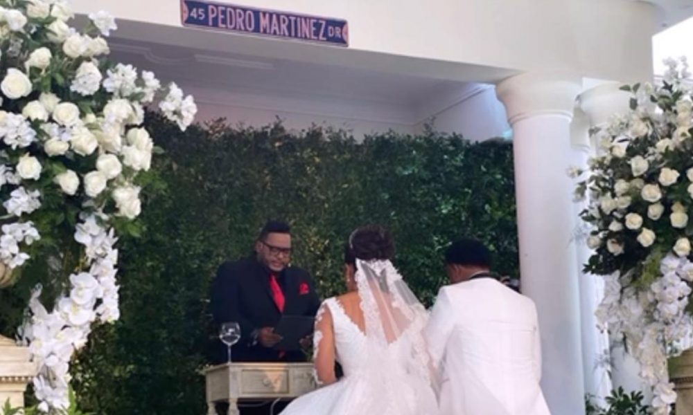Video | Pedro Martínez y Carolina Cruz se casan por segunda vez