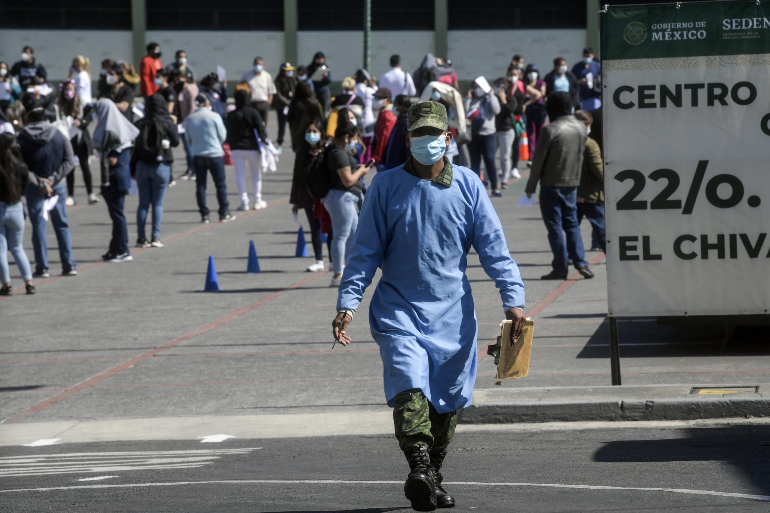 México cumple más del 20% de su primera fase de vacunación contra el covid-19