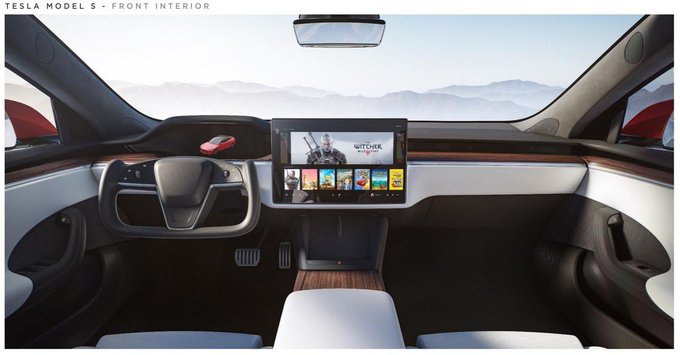 Elon Musk presenta el interior del Tesla Model S, más actualizado
