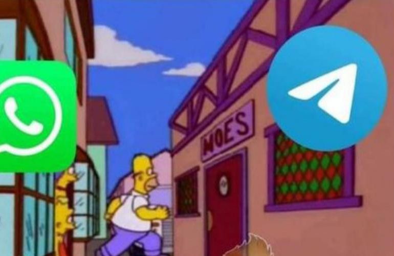 Telegram se une a los memes por las nuevas políticas obligatorias de WhatsApp