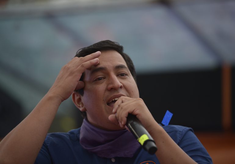 Principal candidato de izquierda no podrá votar en Ecuador