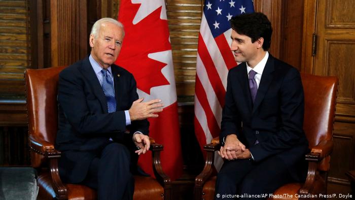 Biden y Justin Trudeau mantendrán su primera reunión bilateral