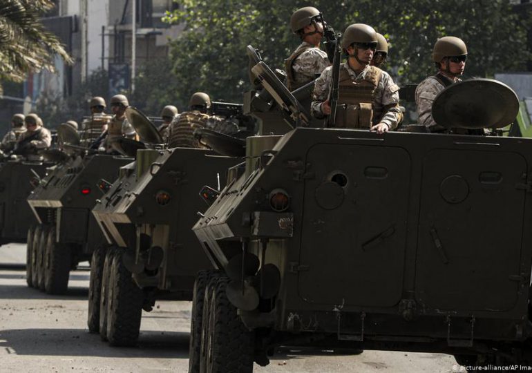Militares se suman a patrullajes tras aumento de violencia en Chile
