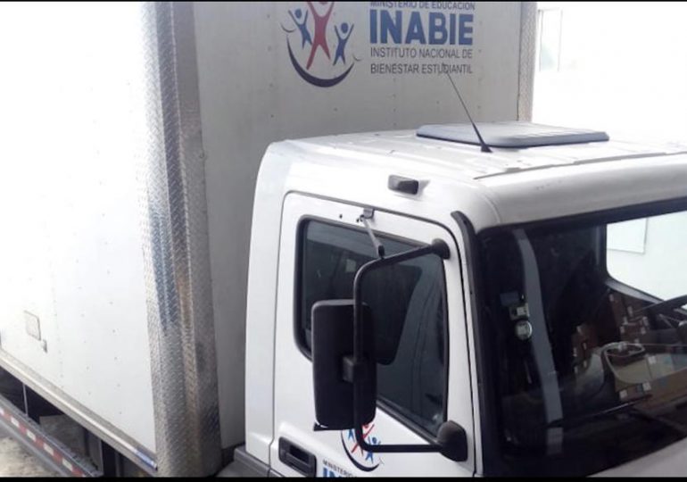 VIDEO | INABIE aclara camión involucrado en mudanza no es de la institución