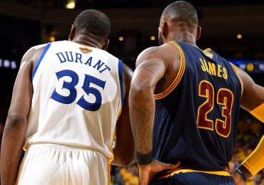 LeBron y Durant serán capitanes de los equipos del All-Star de la NBA