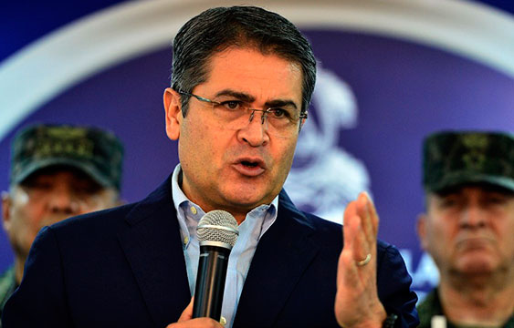 Presidente de Honduras recibía cocaína de Colombia y "se burlaba de la DEA"