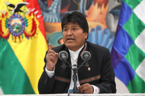Evo Morales pide se sancionen a responsables de "golpe de Estado" en Bolivia