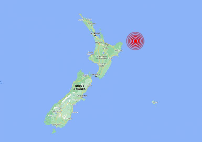 Sismo de magnitud 6,9 se registra ante costas de Nueva Zelanda