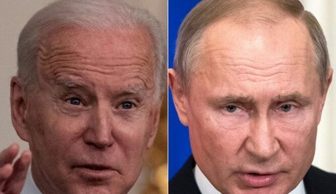 Putin se burla de Biden, que lo tachó de "asesino", y promete defender los intereses de Rusia
