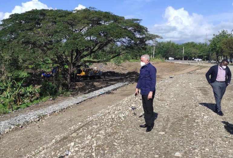 Avanza reconstrucción del distribuidor de tránsito de San Cristóbal