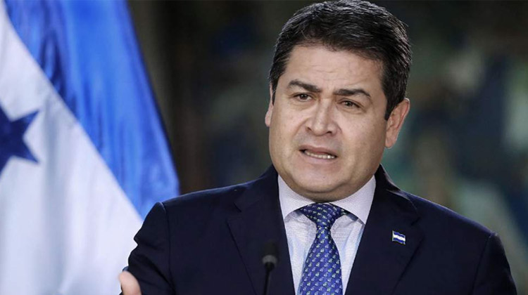 Justicia de EEUU asegura que presidente de Honduras fue socio en laboratorio de cocaína