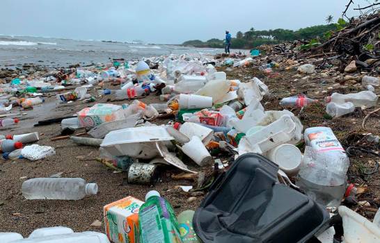 Plásticos arropan playas de Puerto Plata, entidades se unen para jornada de limpieza