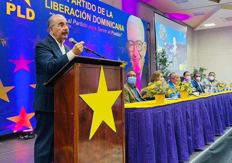 "El PLD está de vuelta", asegura Danilo Medina