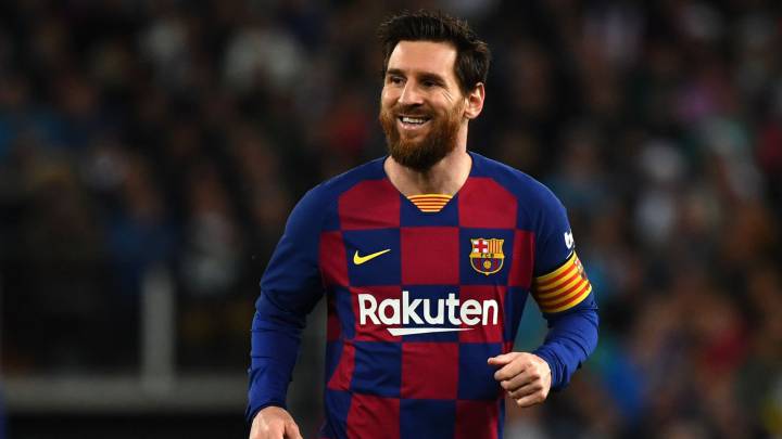 Messi homenajeado como el jugador con más partidos con el Barcelona