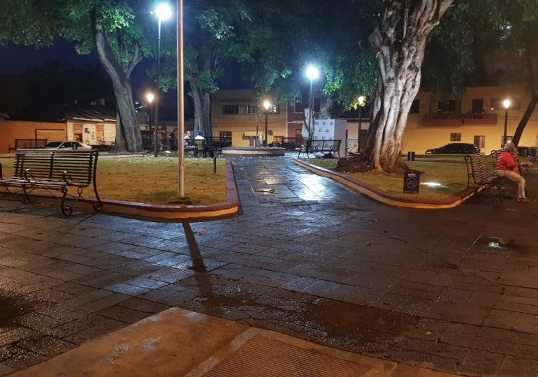 ADN y Banreservas remozan parque San Miguel en la Zona Colonial