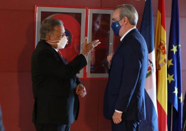 Presidente Abinader llega a Madrid, España
