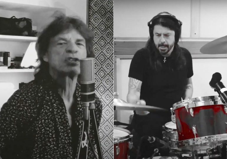 Mick Jagger y Dave Grohl estrenan una canción sobre el fin del confinamiento