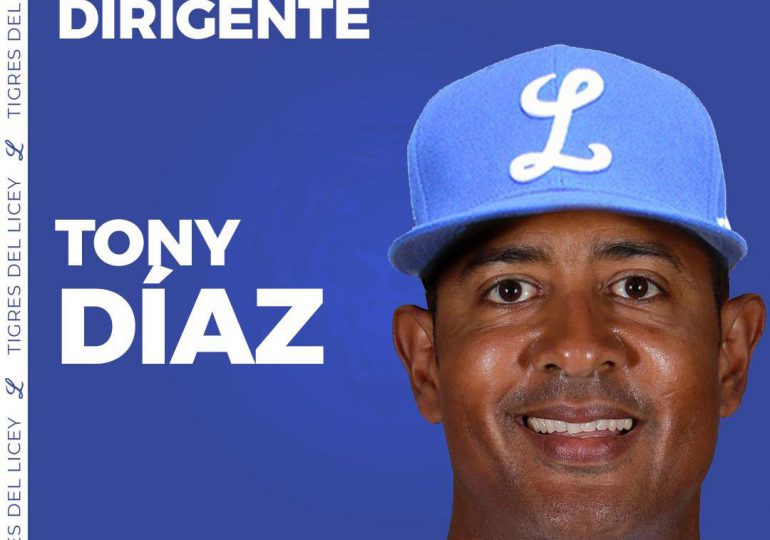 Tigres del Licey designan a Tony Díaz como su nuevo dirigente